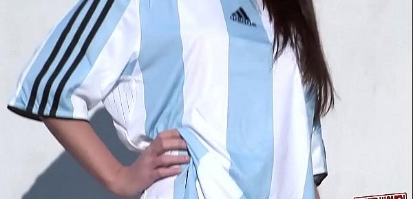  Erica Viva Argentina Soccer Girl